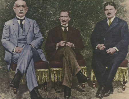 Bekir Sami Kundukh, Mustafa Kemal, Rauf Orbay